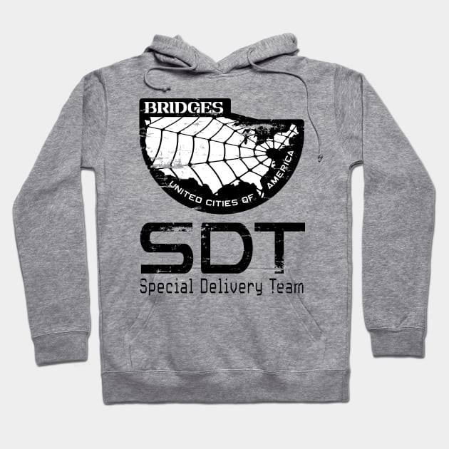 SDT logo Black Version. Death Stranding Hoodie TeePublic